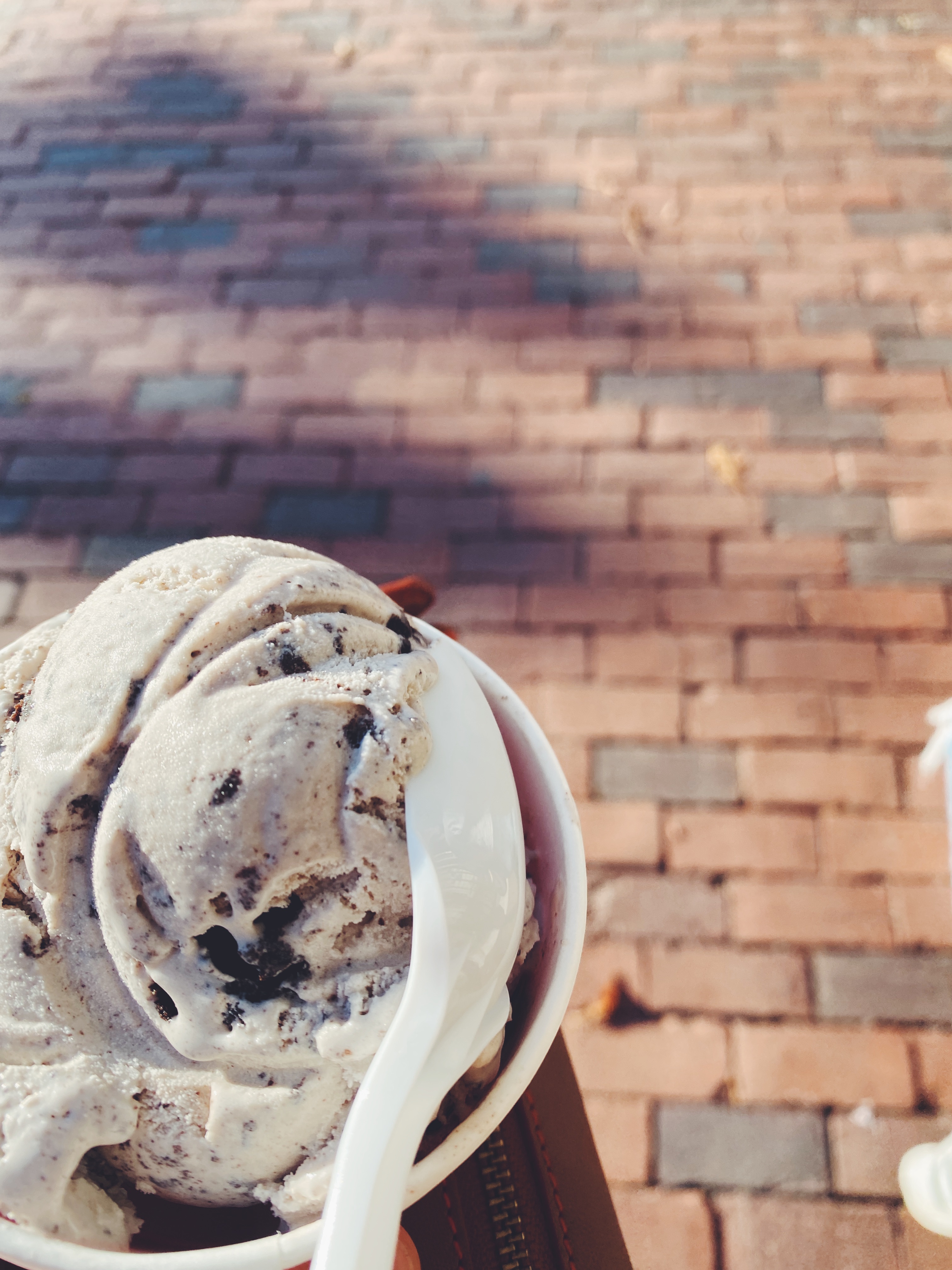 ice cream and bricks
